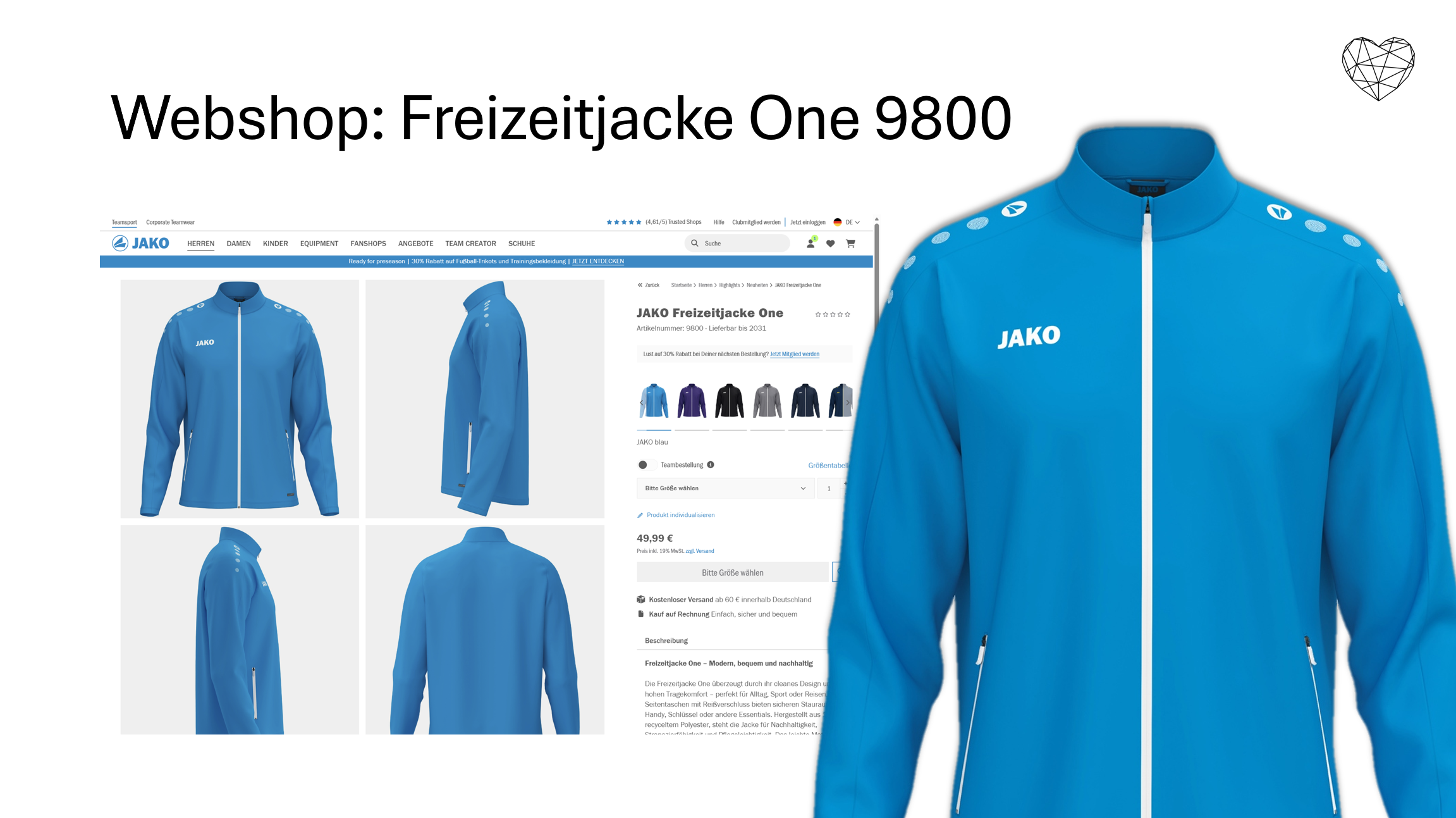 JAKO Webshop